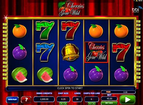 Cherries Gone Wild Slot Machine .